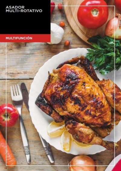 asador industrial pollos multifunción feca